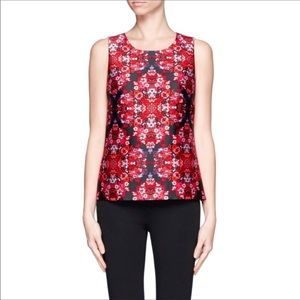 J Crew Collection Berry Bouquet Top